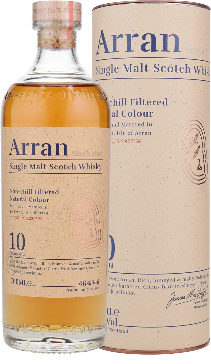The Arran 10 Jahre 46% vol. Island Single Malt 0,7l