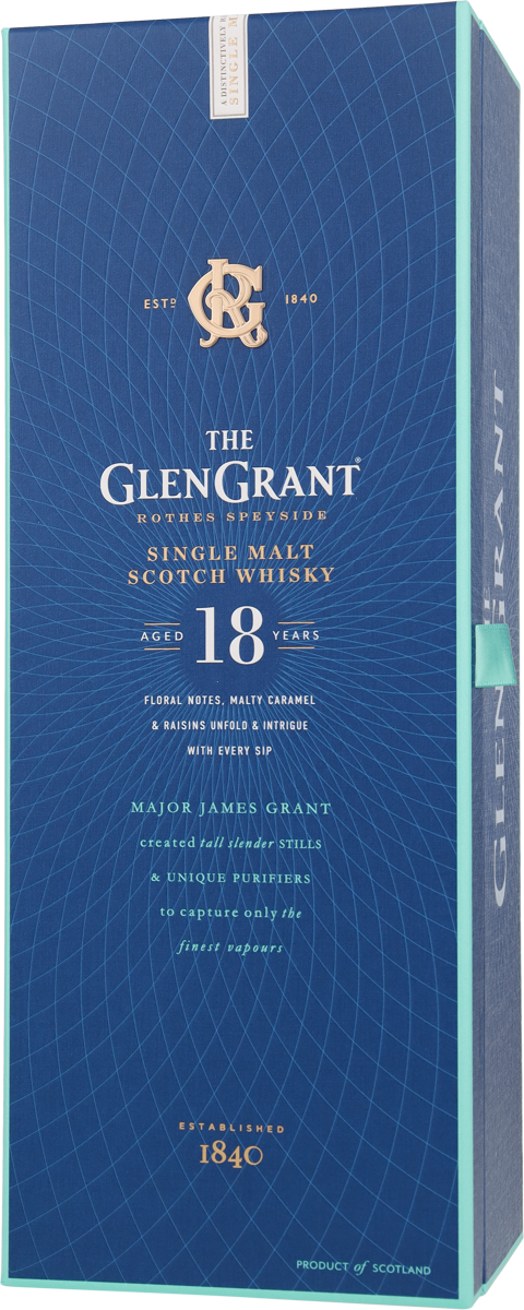 The Glen Grant Single Malt Scotch Whisky Rare 18 Years 43% vol. 0,7l