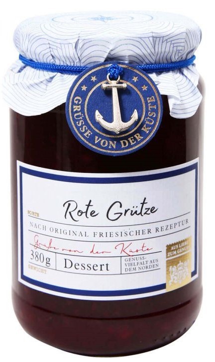 L.W.C. Michelsen "Anker Anhänger" Rote Grütze Früchtedessert 380 g
