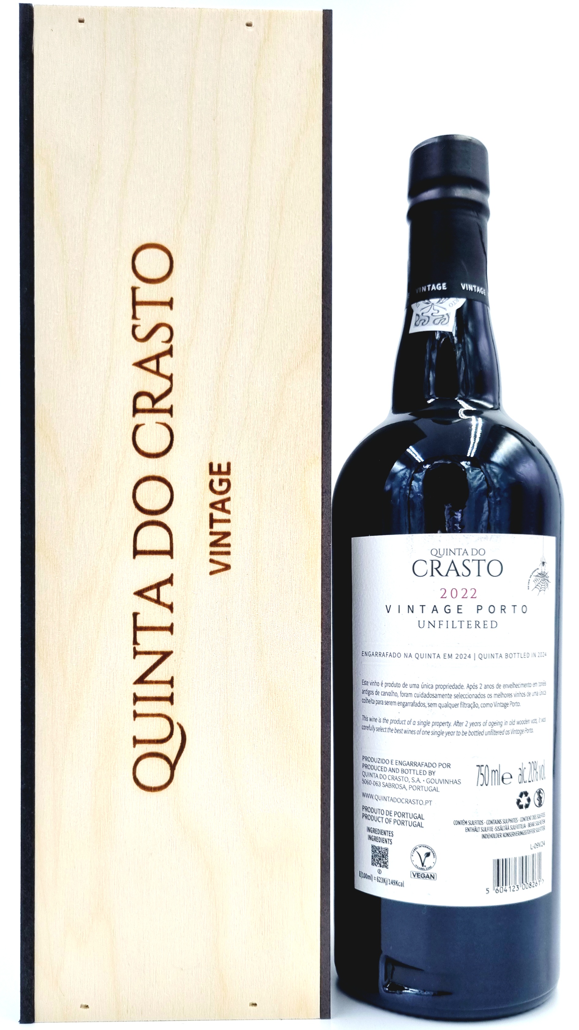 Quinta do Crasco Vintage Port 2022 20% vol. 0,75l