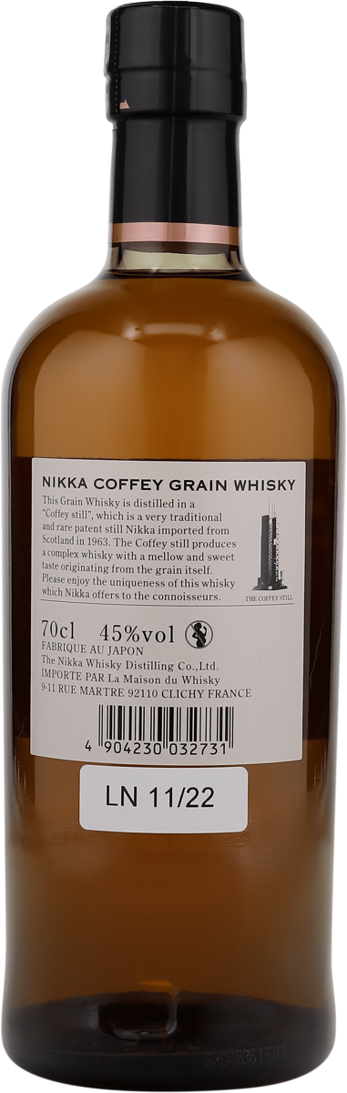 Nikka Coffey Grain / Single Grain Whisky aus Japan 45% vol. 0,7l