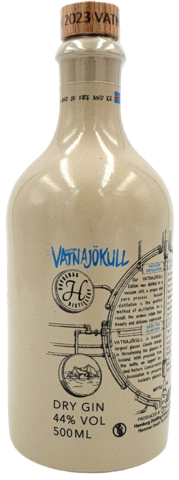 VATNAJÖKULL Editionen 2023 by Knut Hansen Dry Gin 44% vol. 0,5l