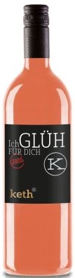 Weingut Keth Glühwein HERMINE Rosé "ICH GLÜH FÜR DICH" Rheinhessen BIO 1,0 l