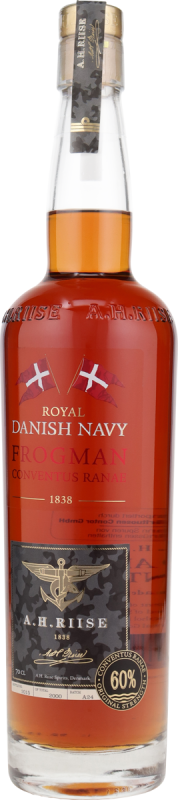 A.H.Riise Frogman Conventus Rum 60% vol. US Virgin Islands 0,7 l