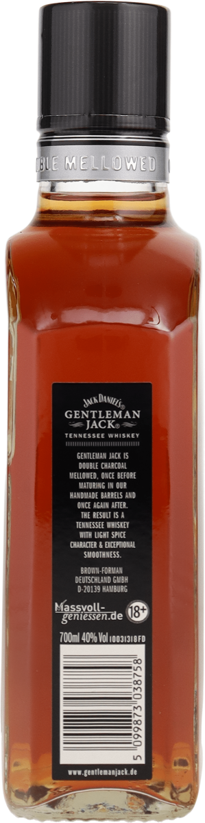 Jack Daniels Gentleman Jack Rare Tennessee Whiskey 40% vol. 0,7 l
