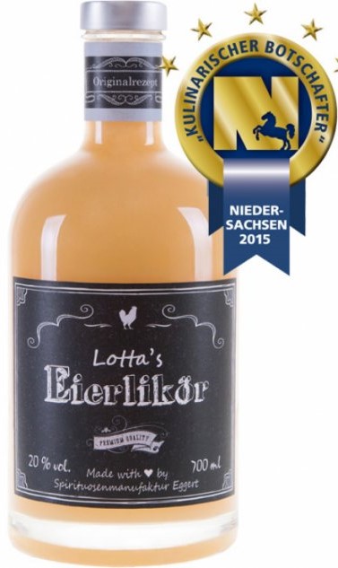 Lotta's Eierlikör Original 20% vol. 0,7l