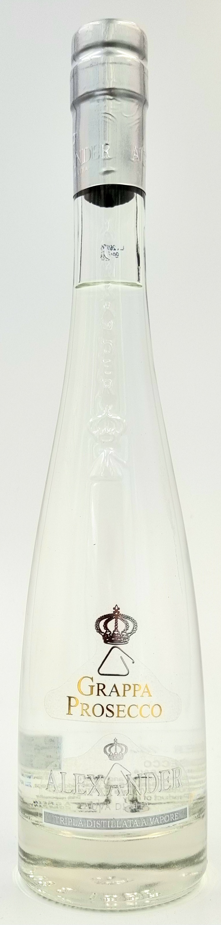 Grappa Prosecco 38% vol. Alexander 0,35l