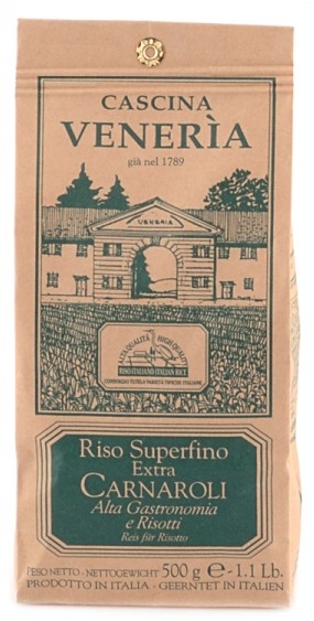 Cascina Venerìa Riso Carnaroli Risotto Reis Piemont Italien 500 g
