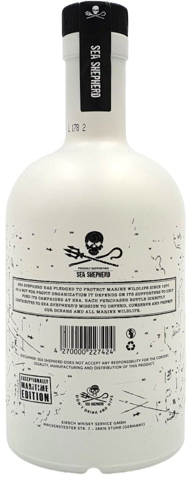 Sea Shepherd Gin- 43,1% vol.  0,7 l