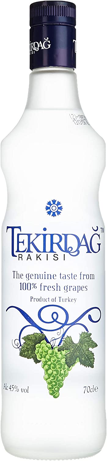 Tekirdag Rakisi 45% vol. 0,7l Türkischer Raki (Anis)