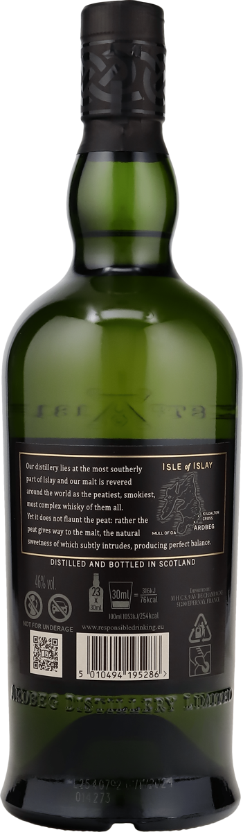 Ardbeg Ten Years Old 46% vol. Islay Single Malt Scotch Whisky 0,7 l