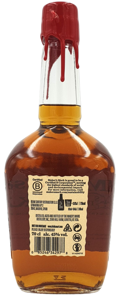 Maker's Mark 45% vol. Kentucky Straight Bourbon Whiskey 0,7 l