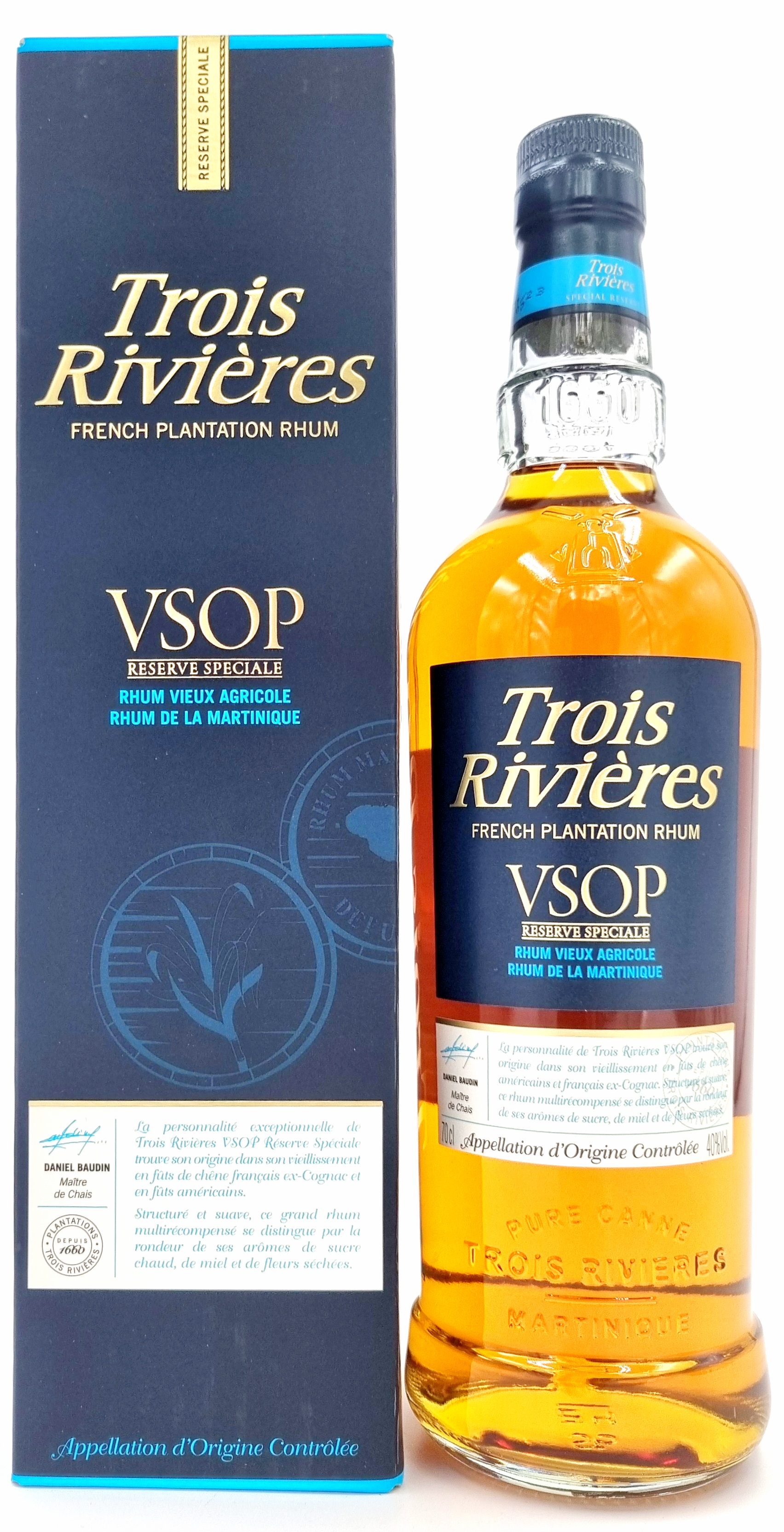 Trois Rivières VSOP Reserve Speciale 40% vol. 0,7l