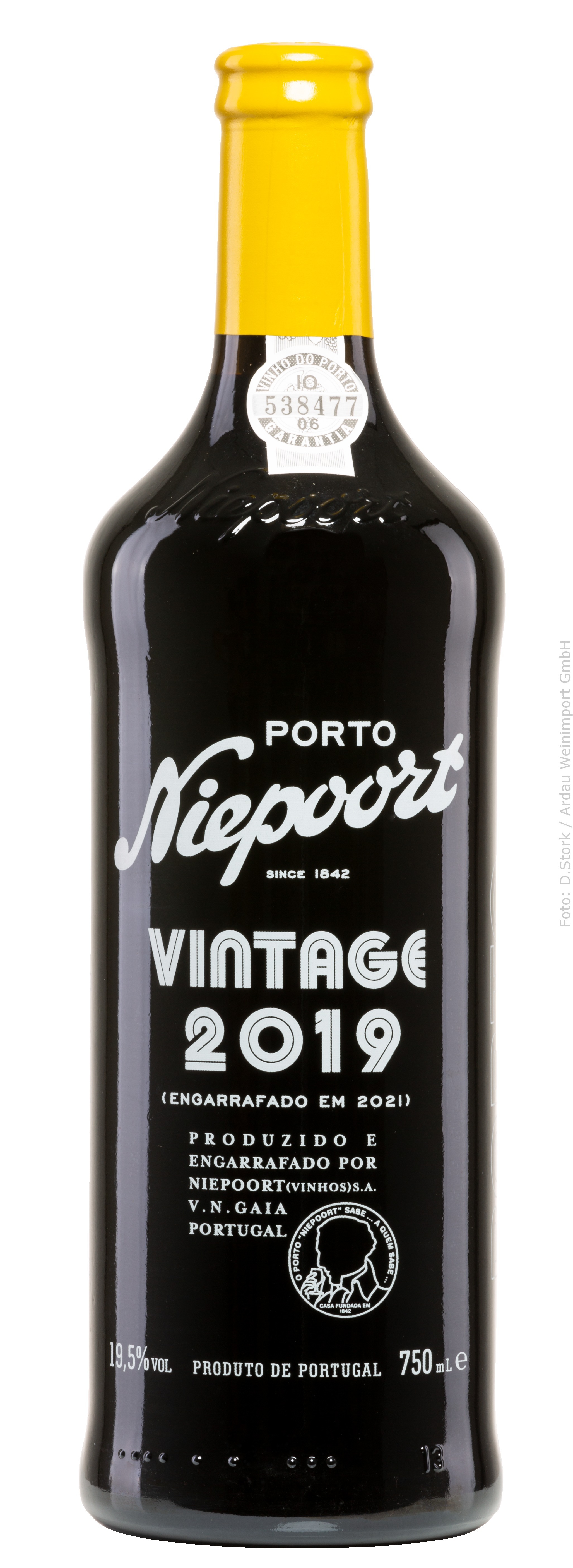 Niepoort Vintage 2019er Portwein DOC Douro 0,75 l