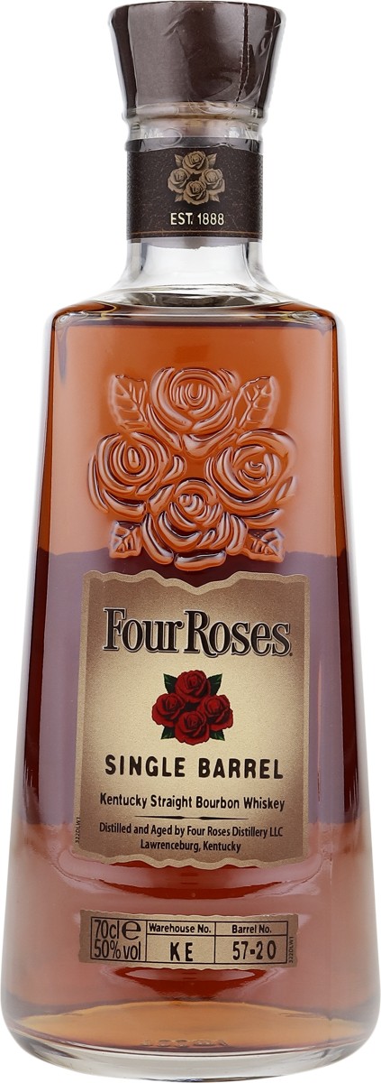 Four Roses Single Barrel 50% vol. Kentucky Bourbon Whiskey 0,7 l
