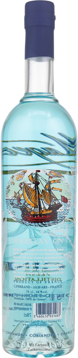 Gin Magellan 44% vol. Blue Gin 0,7 Ltr.