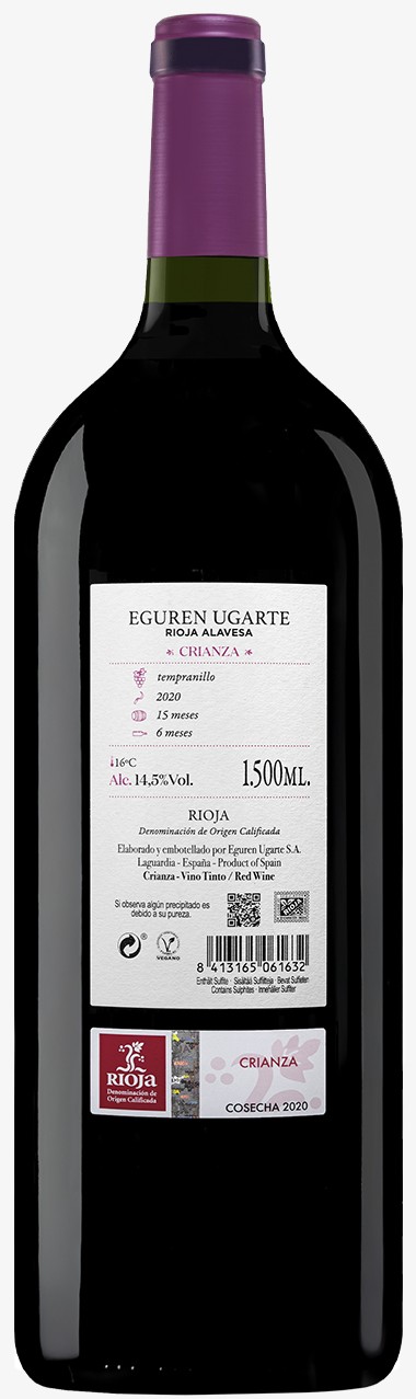 Eguren Ugarte Crianza DOCa Rioja Alavesa Spanien Magnum 1,5 l