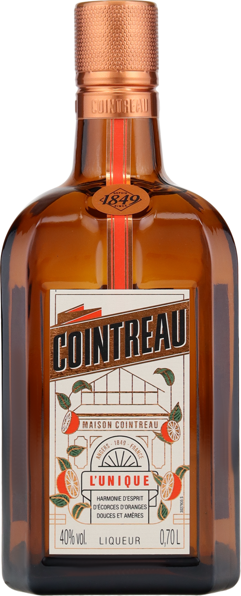 Cointreau Liqueur 40% vol. Orangenlikör aus Frankreich 0,7 l
