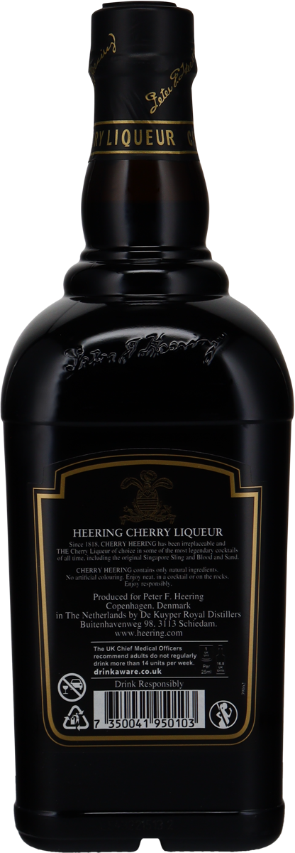 Heering Cherry Liqueur 24% vol. Dänischer KirschliMaraschi & Quirici S.p.A.kör 0,7 l