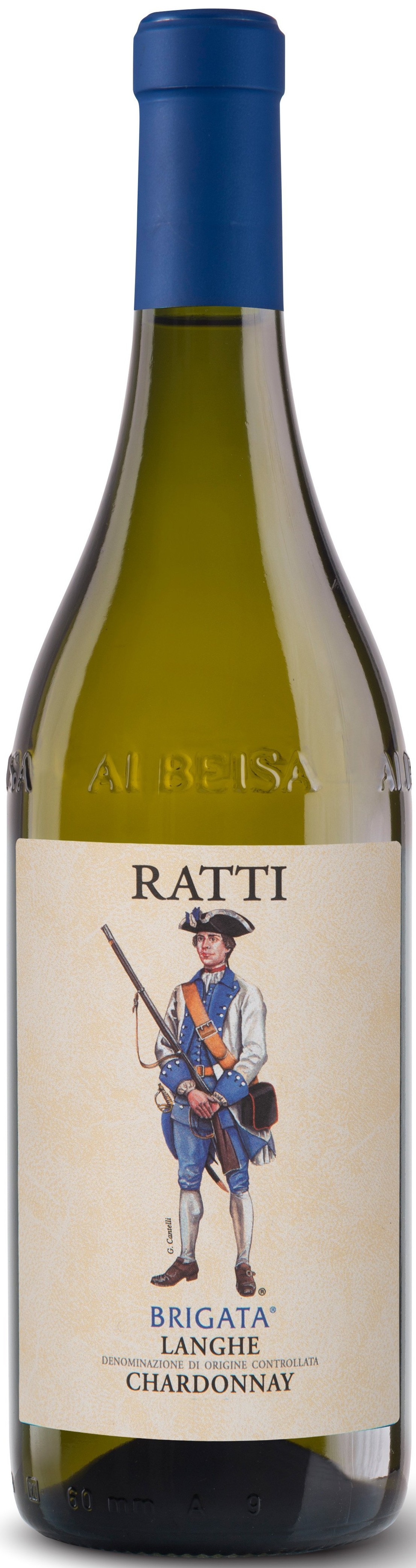 Cantina Ratti Brigata Langhe DOC Chardonnay Piemont Italien 0,75 l