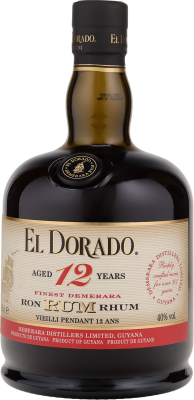 El Dorado 12 Jahre 40% vol. Rum aus Guyana 0,7 l