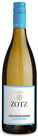 Julius Zotz Grauburgunder Alkoholfrei Markgräflerland Baden 0,75 l