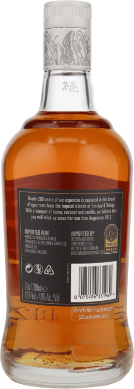 ANGOSTURA 1919 Rum 40% vol. Premium Rum from Trinidad & Tobago 0,7 l