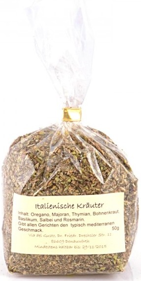 Il Caruggio Erbette Italiane italienische Kräuter Italien 50 g