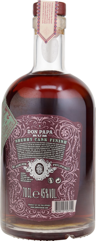 Don Papa Sherry Cask Finish Rum 45% vol. Philippinen 0,7 l