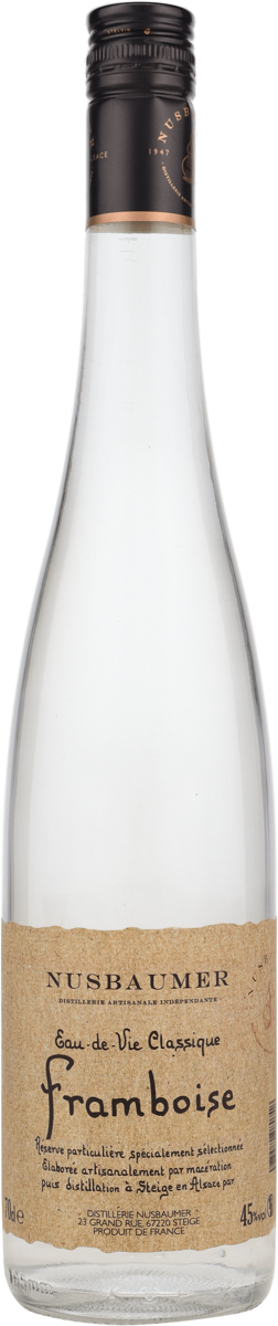 Nusbaumer Framboise 45% vol. Selection Eau-de-Vie - aus Frankreich 0,7 l