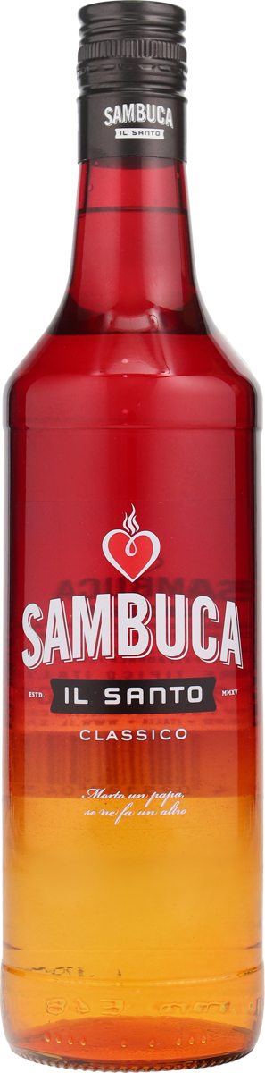 Sambuca Il Santo 38% vol. Italienischer Anislikör 0,7 l