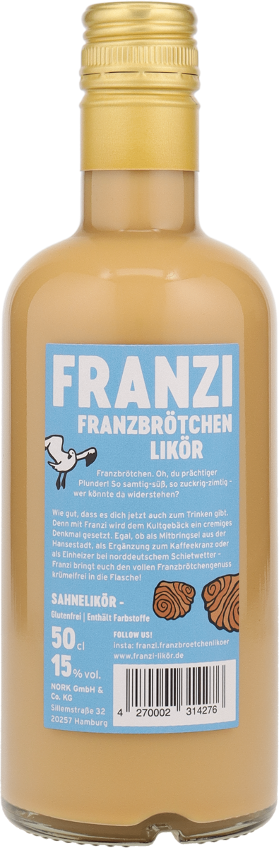 Franzi Franzbrötchenlikör 15% vol. 0,5l
