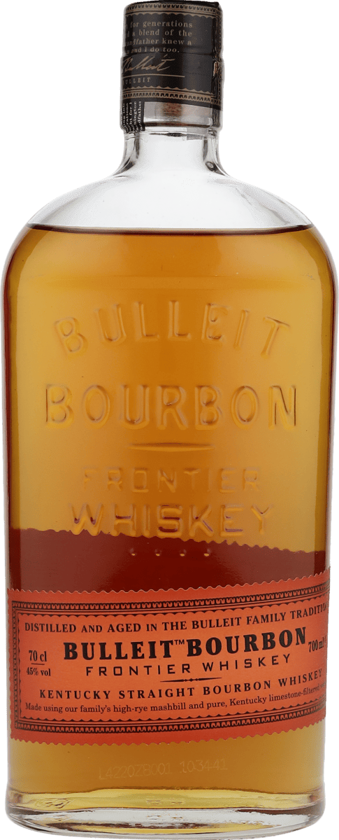 Bulleit Bourbon Whiskey 45% vol. Kentucky Straight Bourbon 0,7 l