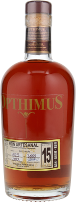 Opthimus 15 Jahre Res Laude 38% vol. Rum der Dominikanischen Republik 0,7 l