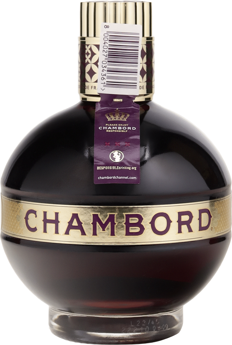 Chambord Liqueur 16,5% vol France, Himbeer & Brombeer Spezialität 0,5l