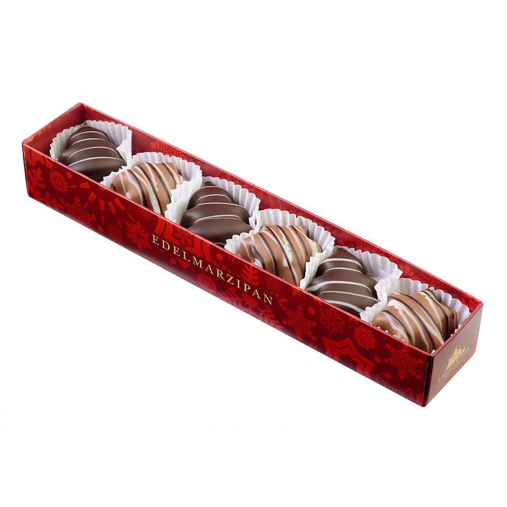 Lauenstein Confiserie Weihnachts-Stange Pistazien-Marzipan 2-fach sortiert ohne Alkohol 75 g
