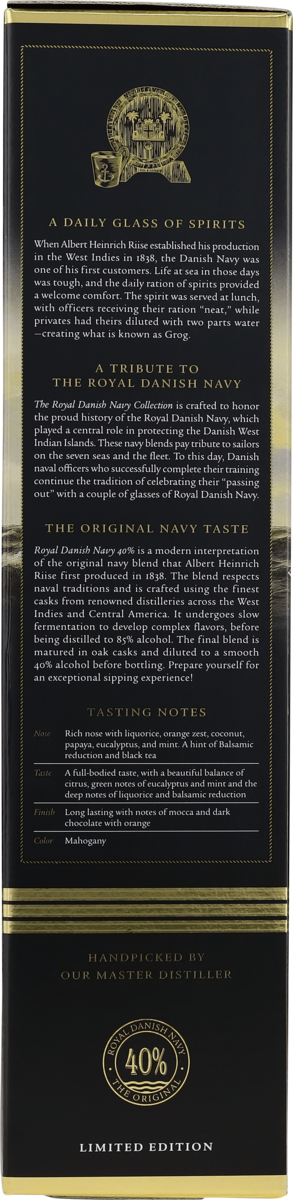 Old St. Croix Danisch Navy Rum 40% vol. British Virgin Islands 0,7 l