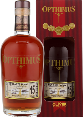 Opthimus 15 Jahre Res Laude 38% vol. Rum der Dominikanischen Republik 0,7 l