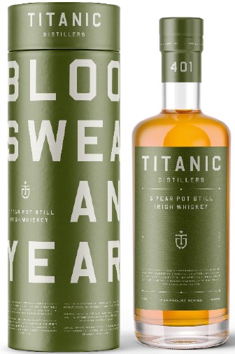 Titanic Distillers Pot Still 5 Jahre Premium Irish Whiskey 46% vol. 0,7l