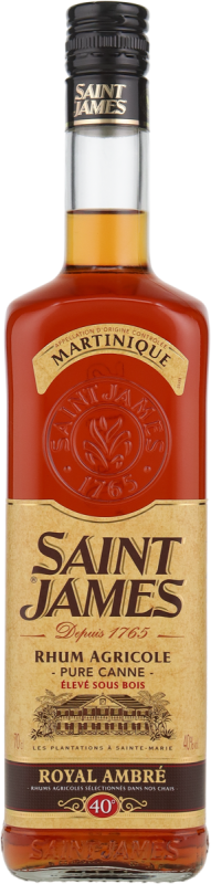 Saint James Royal Ambra 40% vol. Rhum Martinique 0,7 l