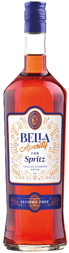 BELLA Aperitif Spritz 0,0% alkoholfrei Italien 1,0 l