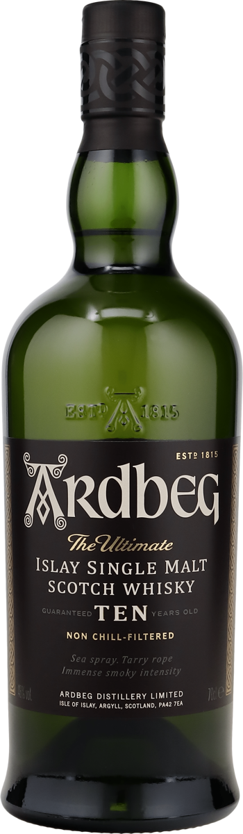 Ardbeg Ten Years Old 46% vol. Islay Single Malt Scotch Whisky 0,7 l