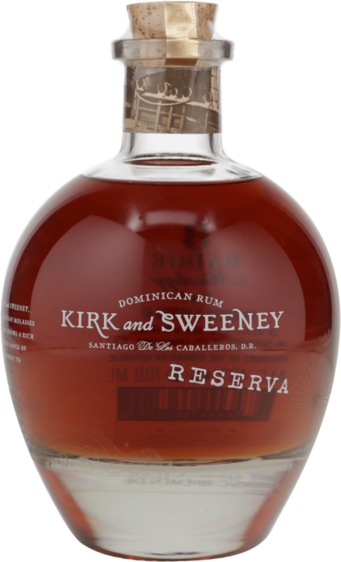 Kirk and Sweeney Reserva Rum aus der Dom. Republik 40% 0,7l
