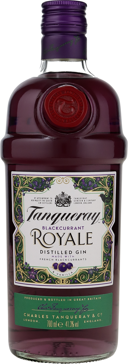 Tanqueray Blackcurrant Royale Dry Gin Special Dry 41,3% vol. 0,7 l