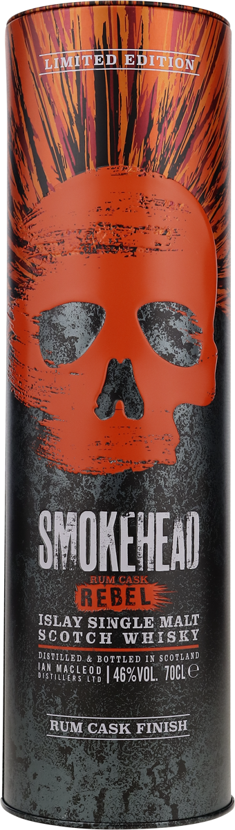 Smokehead Rum Rebel 46% vol. Scotch Islay Single Malt Whisky 0,7 l