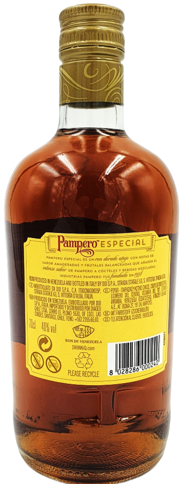 Pampero Anejo Especial Rum 40% vol. Rum aus Venezuela 0,7 l