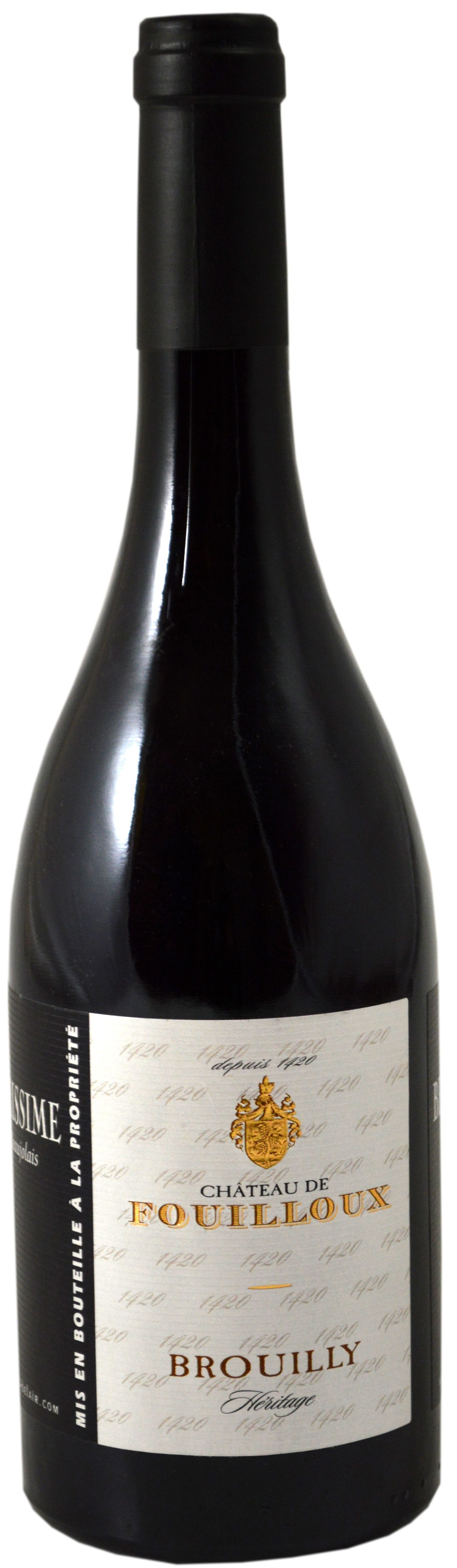 Château de Fouilloux Brouilly AOP Beaujolais Burgund 0,75 l