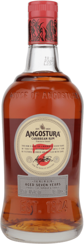 ANGOSTURA Dark Rum 7 Jahre 40% vol. From Trinidad & Tobago 0,7 l