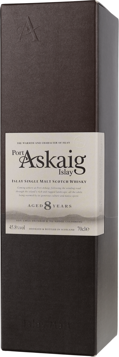 Port Askaig 8 Jahre Islay Single Malt Whisky 45,8% vol. 0,7 l