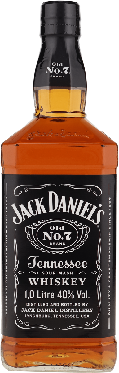 Jack Daniel's No. 7 40% vol. Tennessee Whiskey 1,0 l